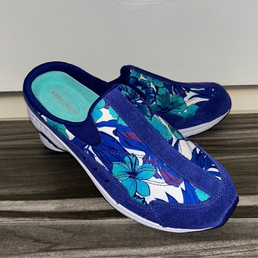 Easy Spirit Traveltime Fashion Mules - Picture 2 of 11